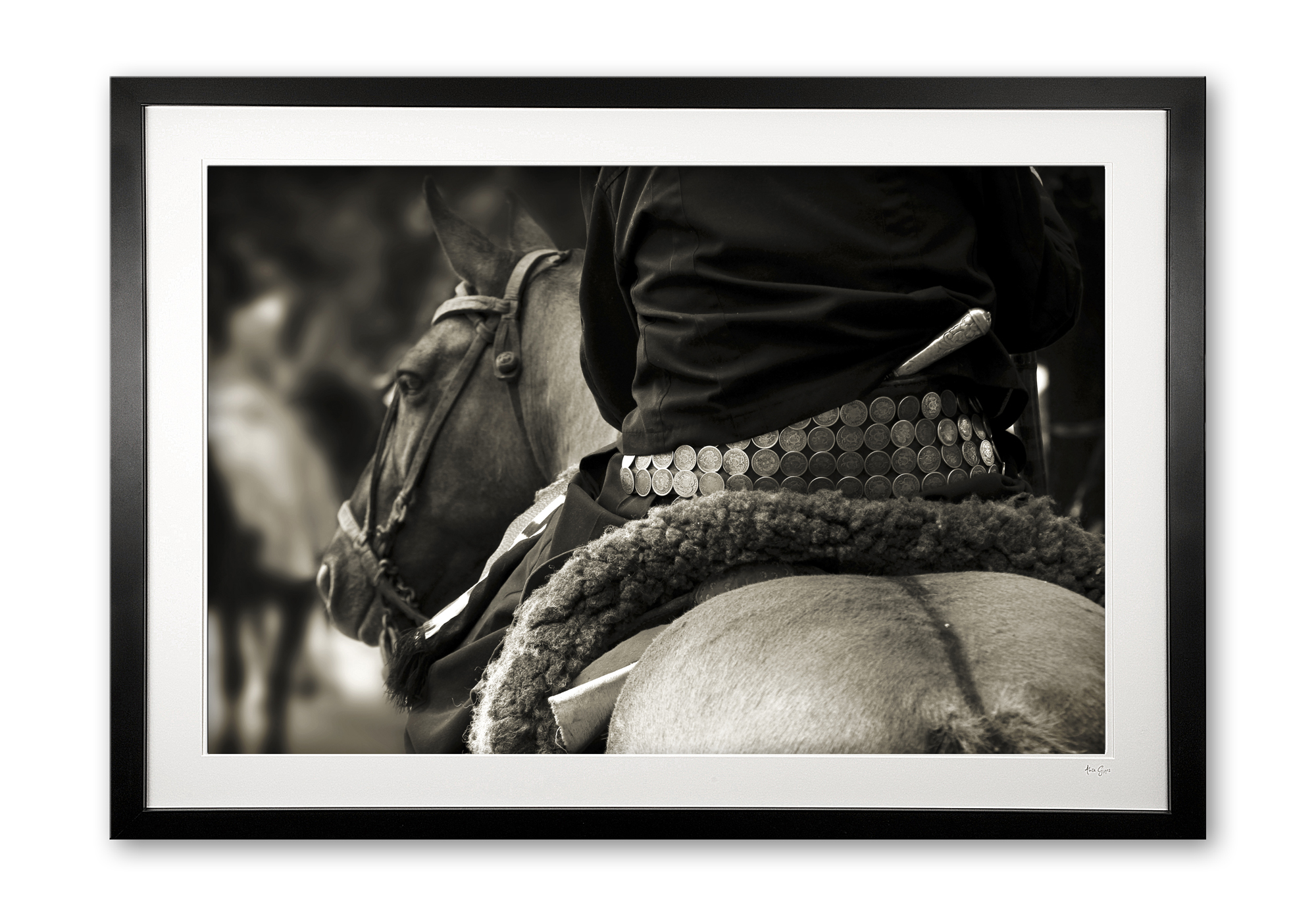 114_c__gaucho_gear_detail_iii_e56g9512_sepia_framed_i