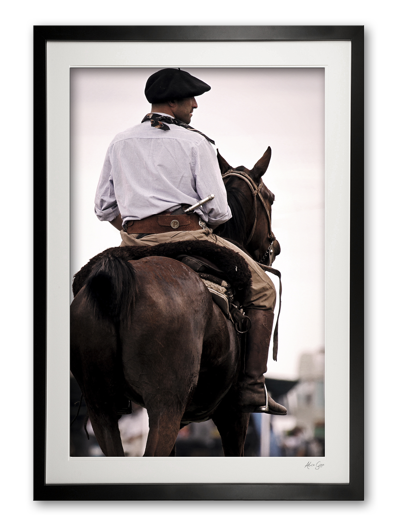 115__lone_rider_e56g7975_framed